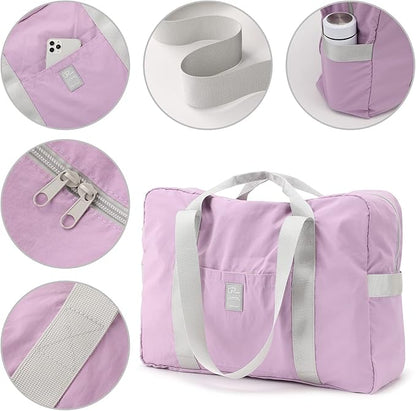 VanFn Foldable Travel Duffel Bag, Sports Duffels Gym Bag, Rainproof Nylon Totes, Sports Shoulder Handbag, Lightweight Duffle Bags For Women & Men, Outdoor Weekend Bag, P.Travel Series