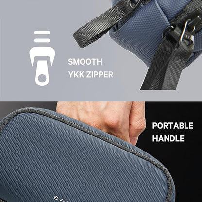 BANGE Cable Organizer Pouch， Travel Water Resistant Tech Accessories Bag Carry Storage，Electronic Organizer Accessory Case for Charger, Cables, Power Bank