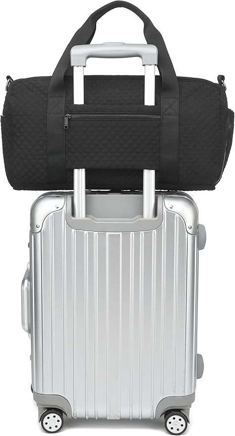 BLUBOON Duffle Bag Girls Kids Cute Gym Bag with Shoes Compartment & Wet Separation Waterproof Sports Overnight Travel Bag