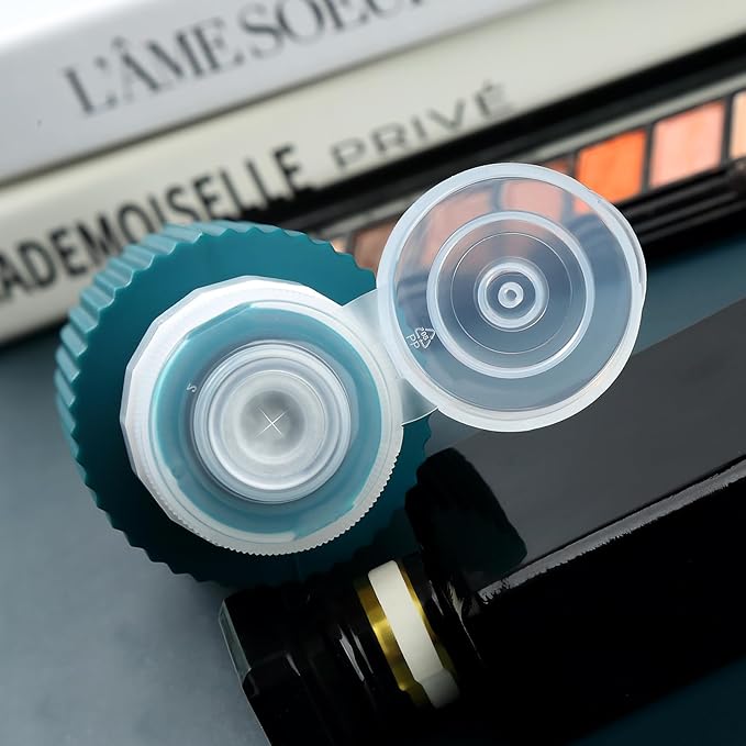 Travel Bottles for Toiletries, Large 6oz Travel Size Containers, BPA Free Leak Proof Tubs Refillable Liquid Accessories with Toiletry Bag for Cometic Shampoo and Lotion Soap (4 Pack)