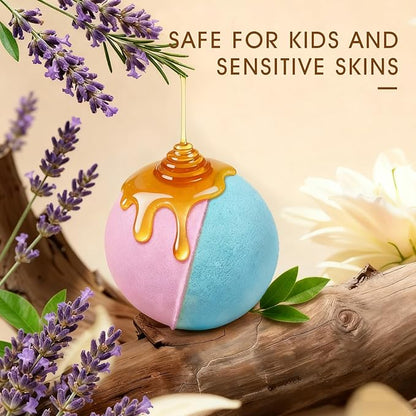 Advent Calendar 2025 Christmas Gifts for Kids Women - Christmas Advent Calendar Bath Bomb with Surprise Inside Bath and Body Gift for Sister, Wife, Mom, Son, Daughter｜Spa Gift Set Idea for Kids