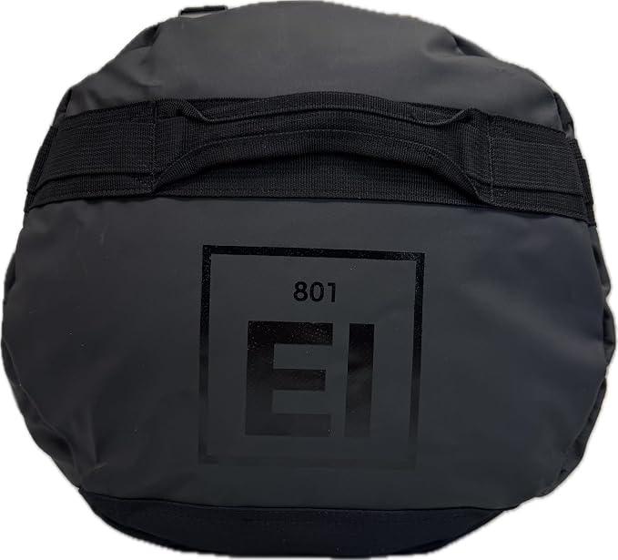 Element Equipment Trailhead Duffel Bag Shoulder Straps Waterproof Black/Black Small