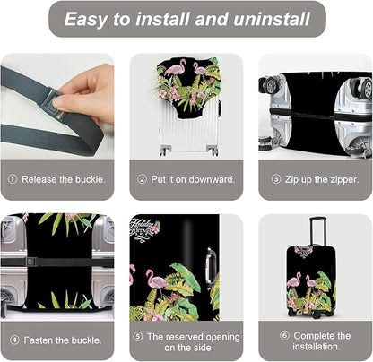 Luggage Cover, Washable Suitcase Cover, Suitcase Protector Anti-scratch Bag cover