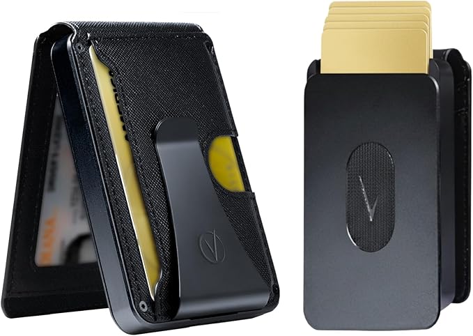Vantamo Premium Wallet for Men with Money Clip & Card Holder, Compact & Slim Wallet with RFID,13 Cards, Perfect Gifts for Men