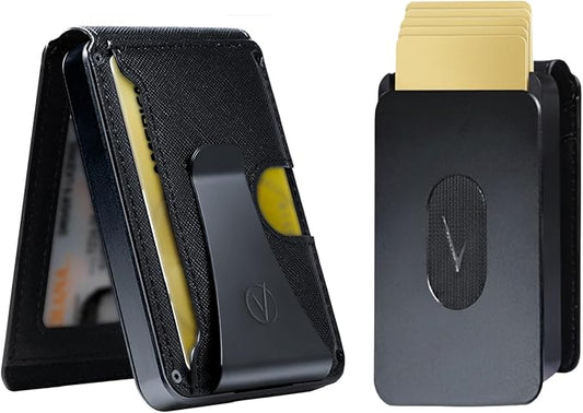 Vantamo Premium Wallet for Men with Money Clip & Card Holder, Compact & Slim Wallet with RFID,13 Cards, Perfect Gifts for Men
