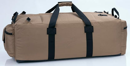 Large Military Duffle Bag Tactical Gear Load Out Bag Deployment Cargo Bag Travel Sports Equipment Duffel Luggage Bag with Backpack Straps 90L