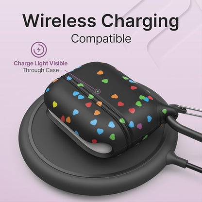 Catalyst Waterproof Case for AirPods Pro 2nd Generation and AirPods Pro 1st Generation - Wireless and USB-C Charging Compatible, One Piece Design, High Drop Protection Case with Carabiner