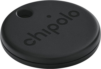 Chipolo ONE Spot - Key Finder, Bluetooth Tracker for Keys, Bag - Works with The Apple Find My app (only for iOS) (Almost Black)