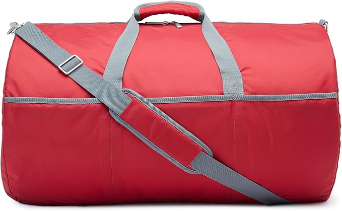 Amazon Essentials Duffel Bag, 25 inches, Red