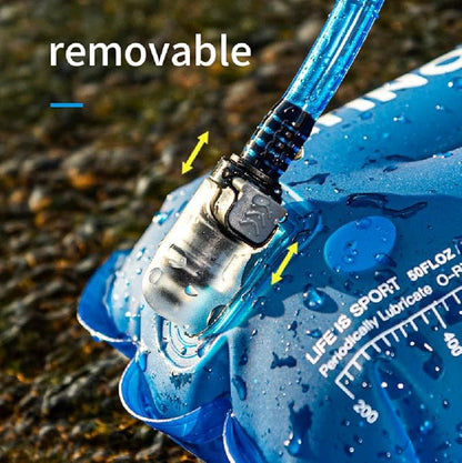 AONIJIE Hydration Bladder 3L Water Reservoir, Leakproof Water Storage Bladder Bag, BPA Free, Large Opening, for Hiking Camping Running