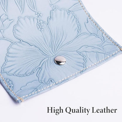 Pill Organizer,LIZIMANDU Weekly Travel Pill Case Box Medication Reminder Daily AM PM, Day Night 7 Compartments,for 4 Times A Day, 7 Days a Week-Includes Leather PU Carrying Case(1-Carved Blue4)