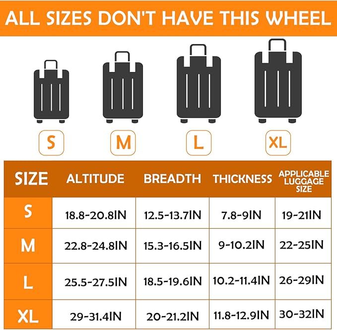 Luggage Suitcase Cover Protector Luggage Elastic Washable Baggage Covers Initial Cute Aesthetic for Unisex Women Girls Travel Trip L(26-29 inch)-Letter T