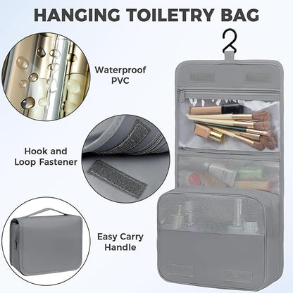 BAGAIL 9 Set Packing Cubes Luggage Packing Organizers for Travel Accessories