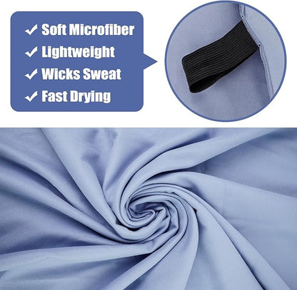 Camping Towel L Size Microfiber Quick Dry Lightweight for Travel Body Swimming Pool Beach Hiking Yoga Towels(Navy Blue, 1 Pack L)