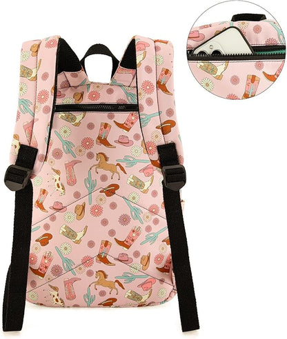 Montana West Backpack for Women Western Travel Backpack Purse Casual Daypack for Laptop College