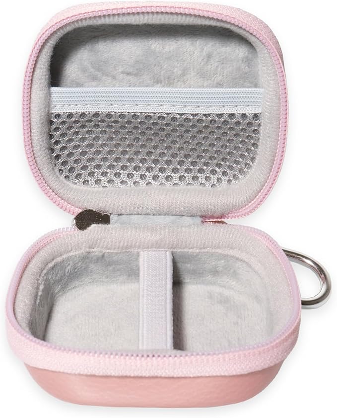 getgear case for Btootos A90 Wireless Earbuds with Noise Cancelling Mic LED Display (Pink)