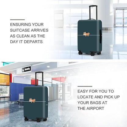 Luggage Cover, Washable Suitcase Cover, Suitcase Protector Anti-scratch Bag cover