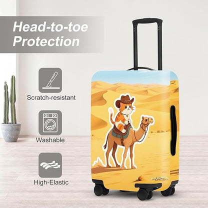Luggage Cover, Washable Suitcase Cover, Suitcase Protector Anti-scratch Bag cover