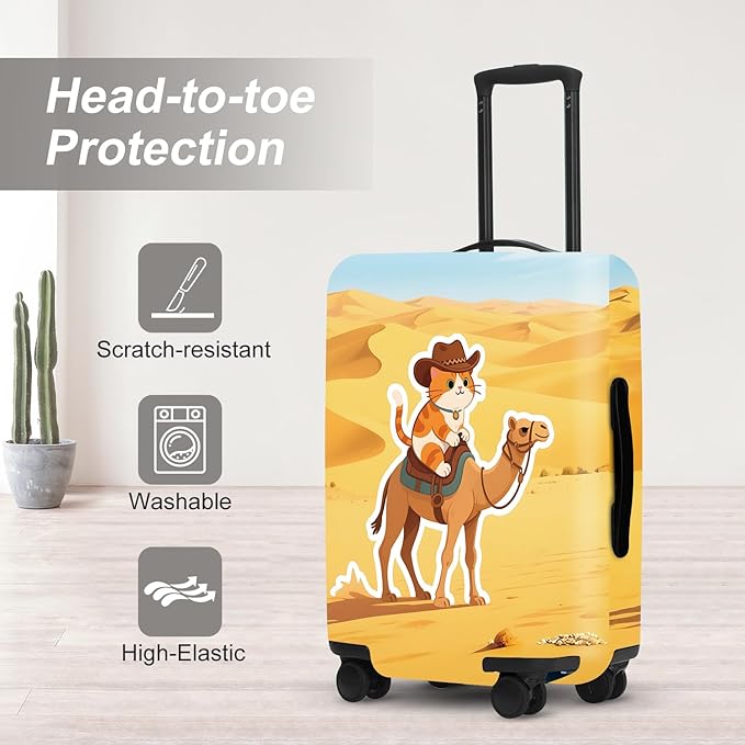 Luggage Cover, Washable Suitcase Cover, Suitcase Protector Anti-scratch Bag cover