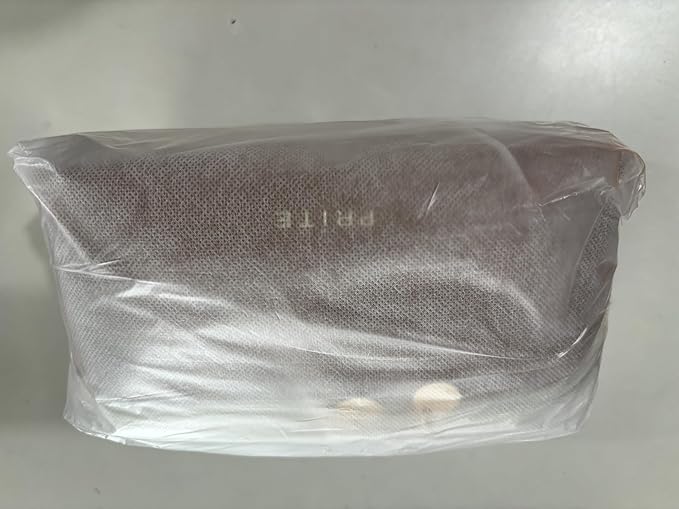 Prite Makeup Bag for Women Travel Waterproof Vegan Leather Cosmetic Bag Open Flat Toiletry Bag With Clear Divider and Handle