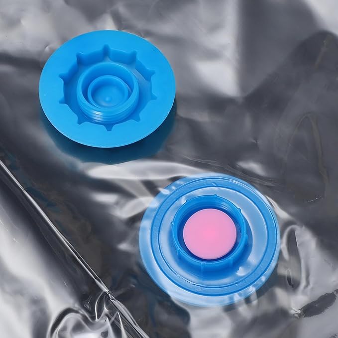 Mobestech Vacuum Seal Compression Bags for Clothing and Blankets Large Space-saving Storage Organizers Transparent Dustproof Bags for Travel Home Bedroom and Quilt Storage