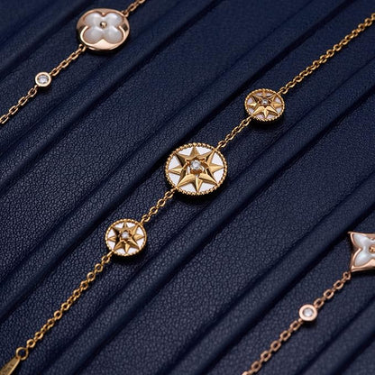 Oirlv Stackable Necklace Pendant Bracelet Organizer Tray Blue Leather Jewelry Drawer Organizer Trays