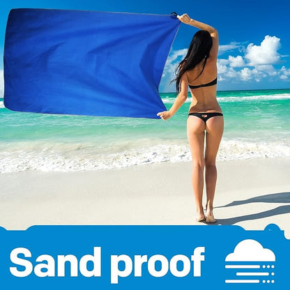 HOEAAS 2 Pack Microfiber Camping Towels, Quick Dry Towel, Super Absorbent Ultra Compact Travel Towel Soft Lightweight Sports Towel for Sweat Fast Drying Towels for Pool,Gym,Hiking,Backpacking,Fitness