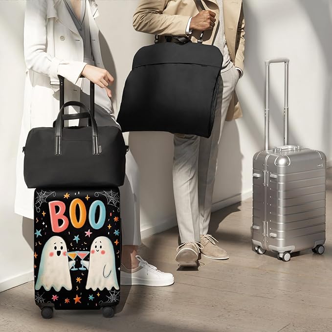 ANNA QUEEN Travel Luggage Cover Suitcase Protector Suitcase Cover Anti-Scratch,Stretchable Luggage Travel Bag Cover Washable