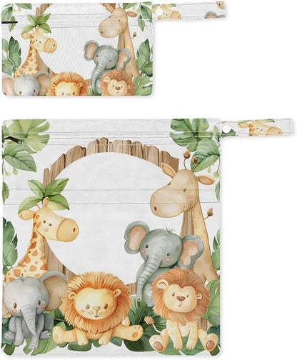 Laundry Shoe Bag,Shoe Washing Machine Bag with 2 Set,Wet Dry Bag for Baby Diapers,Dirty Yoga Gym Cloth,Toiletries,Beach,Swimsuit,Travel,Makeup Bag