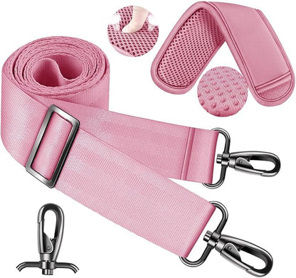 ZINZ 60 Inch Shoulder Strap with Removable Ultra-Thick Pad, Adjustable Buckles Shoulder Crossbody Strap for Luggage Bag