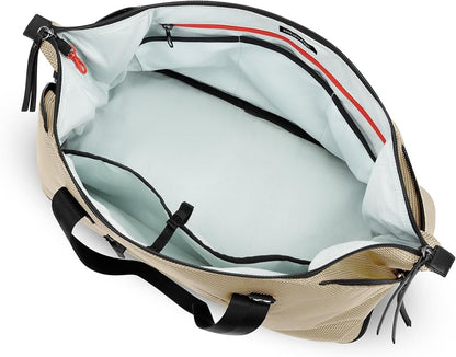 Sherpani Boston, Anti Theft Weekender Bags, Travel Duffel Bag, Carry On Tote Bag with Removable Shoe Bottom Compartment