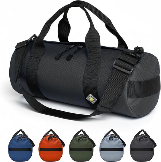 Diamond Ripstop Duffle Bags, Ultra Tough & Tear Resistant, Reinforced Stitching, Weatherproof, Packable Foldable Duffle Bag for Traveling