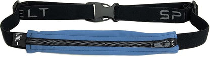 SPIbelt Running Belt for Women Men, Phone Holder for Running, Running Fanny Pack, Holder for Phone, Running Waist Pack, Adjustable Waist, [Fits All Phones]. No Bounce, Steel Blue