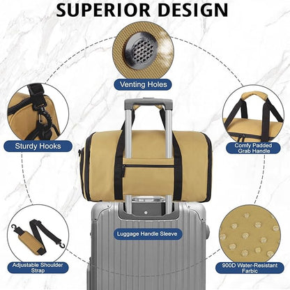 3-in-1 Tactical Garment Bag For Men,55L Large Capacity Convertible Suit Bag,Garment Bags For Hanging Clothes With Shoes Compartment, Multi-Functional Suit Bag For Travel Business