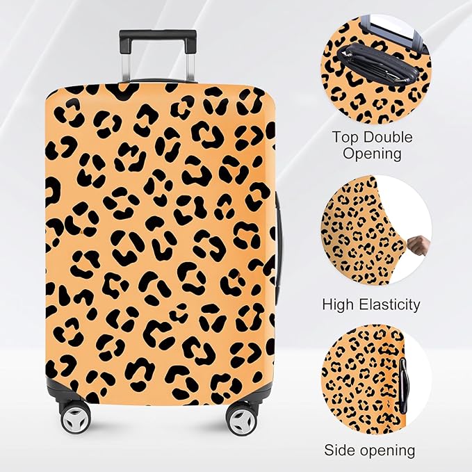 ANNA QUEEN Travel Luggage Cover Suitcase Protector Suitcase Cover Anti-Scratch,Stretchable Bag Cover Washable Durable Polyester