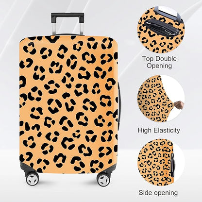 ANNA QUEEN Travel Luggage Cover Suitcase Protector Suitcase Cover Anti-Scratch,Stretchable Bag Cover Washable Durable Polyester