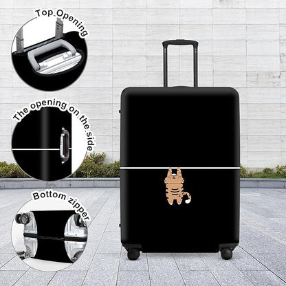 Luggage Cover, Washable Suitcase Cover, Suitcase Protector Anti-scratch Bag cover