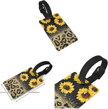 Travel Suitcase Protector Sunflower Elastic Protective Washable Luggage Cover With Concealed Zipper Suitable For 18-32 Inch(L (for 25--28 inch luggage))