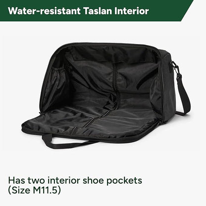 Halfday Convertible 2-in-1 Garment Duffel Weekender Bag 40L | Wrinkle-Free Travel, Hanging Suit Compartment, Shoe Pockets, Trolley Sleeve. Durable & Water-Resistant Carry-On, Shadow