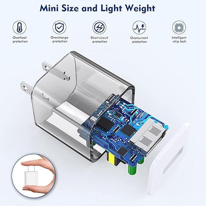 Apple iPhone Charger,[Apple MFi Certified]iPhone Charger 2Pack 3FT Lightning Cable Apple Charging Cord USB Wall Charger Travel Plug Adapter for iPhone 14/13/12 Mini/11 Pro Max/10/XS/XR/X/8/SE2022,iPad