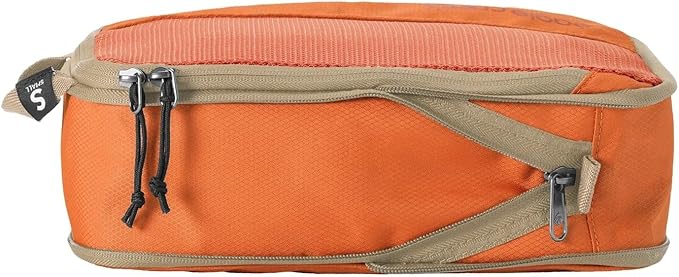 Eagle Creek Pack-It Reveal Carry-On Set - Compression Cube S (2x) & M (1x) & Clean/Dirty Cube M - Angled Zipper Stackable Carry-On Packing Tubes - Travel Essentials - Mandarin
