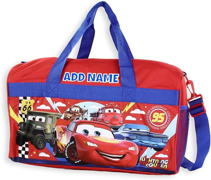 Personalized Licensed Kids Duffel Bag - Disney Cars