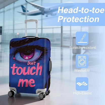 ANNA QUEEN Travel Luggage Cover Suitcase Protector Suitcase Cover Anti-Scratch,Stretchable Bag Cover Washable Durable Polyester