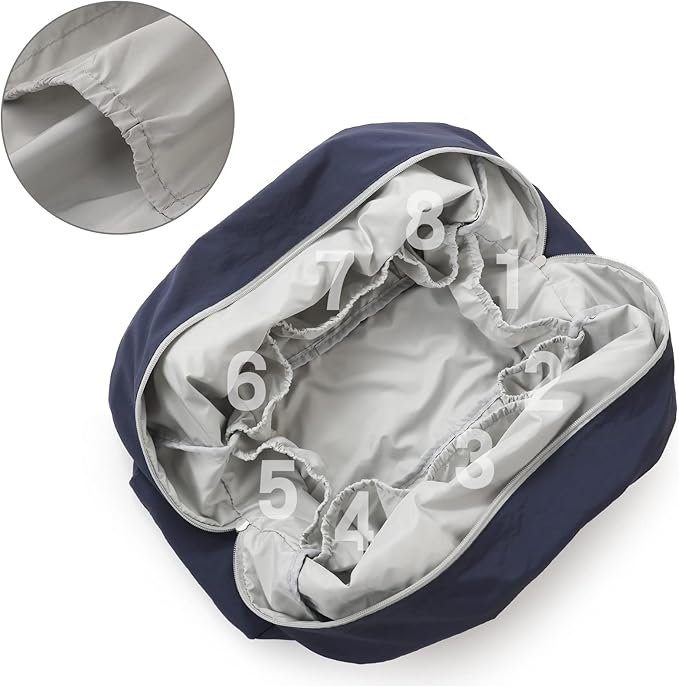 VanFn Foldable Travel Duffel Bag, Sports Duffels Gym Bag, Rainproof Nylon Totes, Sports Shoulder Handbag, Lightweight Duffle Bags For Women & Men, Outdoor Weekend Bag, P.Travel Series