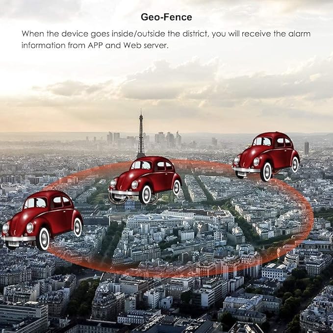 TKSTAR GPS Tracker for Vehicles Hidden Magnetic Real Time Car GPS Tracker Waterproof Tracking Device for Motorcycle Trucks with Anti Theft Alarm TK905