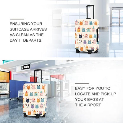 Luggage Cover, Washable Suitcase Cover, Suitcase Protector Anti-scratch Bag cover