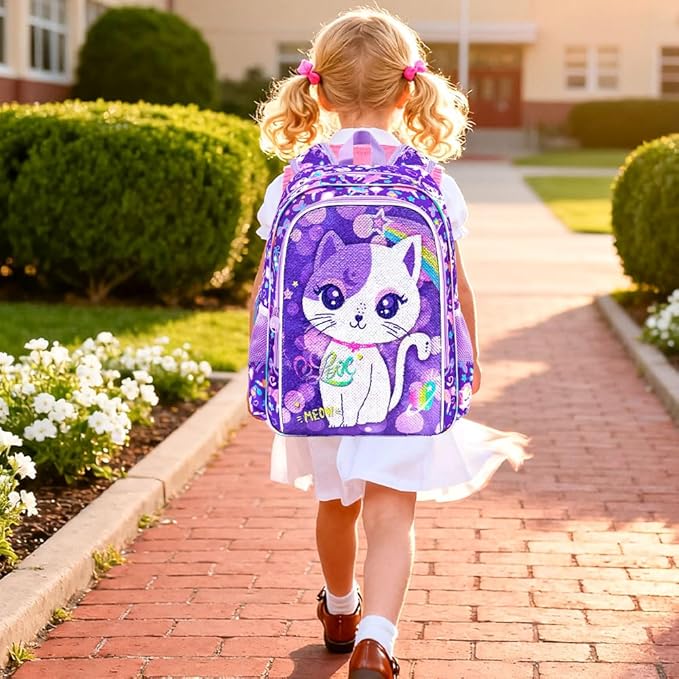 KLFVB Kids Luggage for Boys Girls, Cute Rolling Wheels Suitcase for Toddler, Children Travel Carry on Suitcase