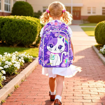 KLFVB Kids Luggage for Boys Girls, Cute Rolling Wheels Suitcase for Toddler, Children Travel Carry on Suitcase