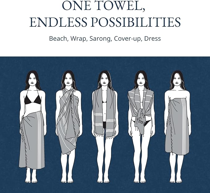 LANE LINEN Beach Towels 4 Pack - Beach Towels Oversized, Pre-Washed Extra Large Beach Towel, Quick Dry, No Sand Beach Towel, Pool Towels for Adults, 39"x71" - Wistful Mauve