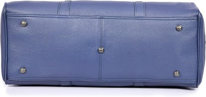 Leather Duffel Bag for Men & Women Travel, Weekend, Overnight, Gym Bag